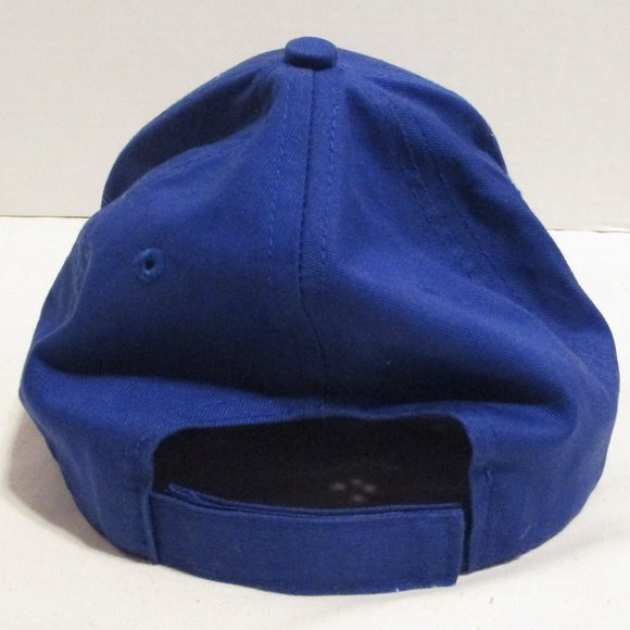 Bud Light Beer Blue White Adjustable Back Graphic Travel Vacation Party Hat - Picture 4 of 7